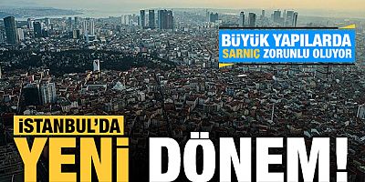 İstanbul'da binalara sarnıç zorunlu oldu