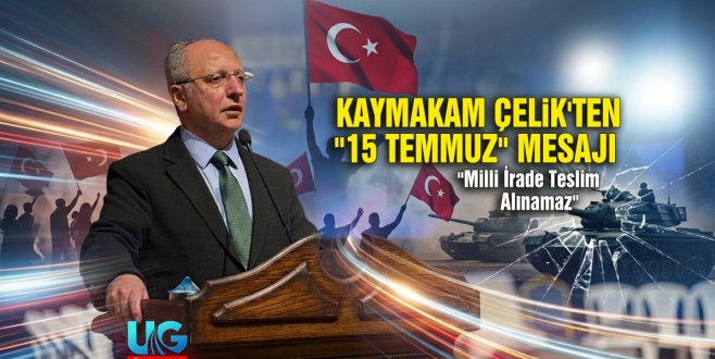 Ümraniye Kaymakamı Yüksel Çelik'ten 
