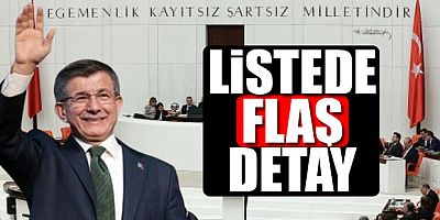 Ahmet Davutoğlu'nun A takımı belli oldu