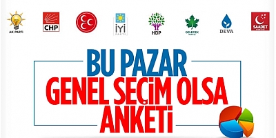 Bu pazar seçim olsa!