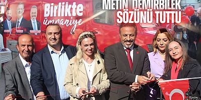 CHP Ümraniye Başkanı Metin Demirbilek Sözünü Tuttu: Sabit Parti Karavanı Hizmette!