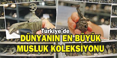 Dünyanın en büyük musluk koleksiyonu Türkiye'de