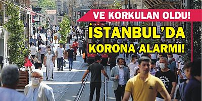 İstanbul'daki koronavirüs haritasında her yer kırmızıya boyandı