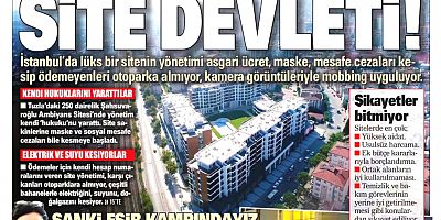 Site değil, esir kampı! 