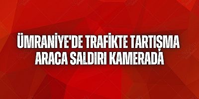 Ümraniye'de Trafikte Dehşet: Çocuklu Araca Saldırdılar!