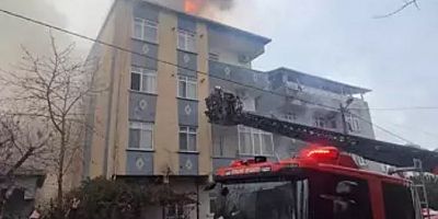 Ümraniye'de Yangın: 2 Yaralı