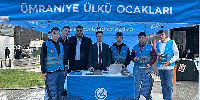 Ümraniye Ülkü Ocakları’ndan Öğrencilere UZEM Desteği
