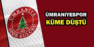 Ümraniyespor küme düştü